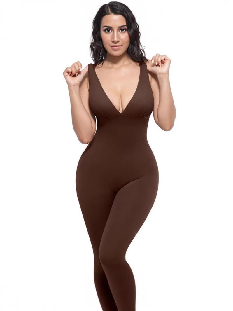 Women's Seamless Yoga Bodysuit
