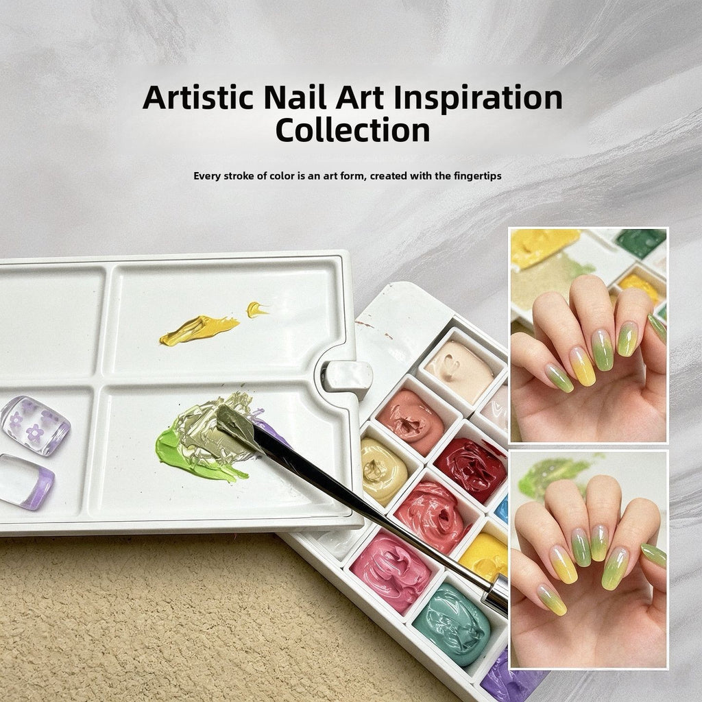Rotating Flip Cover Gel Nail Polish
