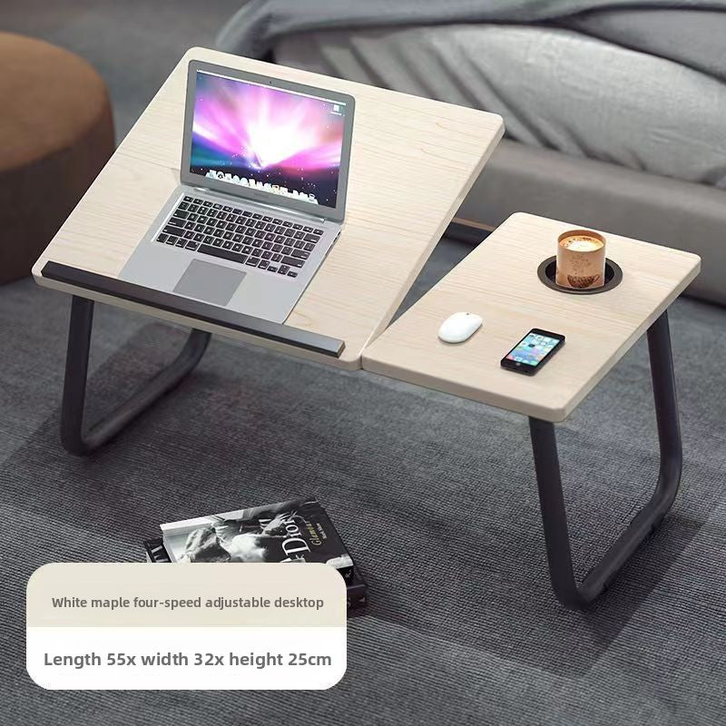 Verstellbarer Laptoptisch mit Getränkehalter