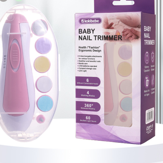 Elektrische Nagelfeile für Babys