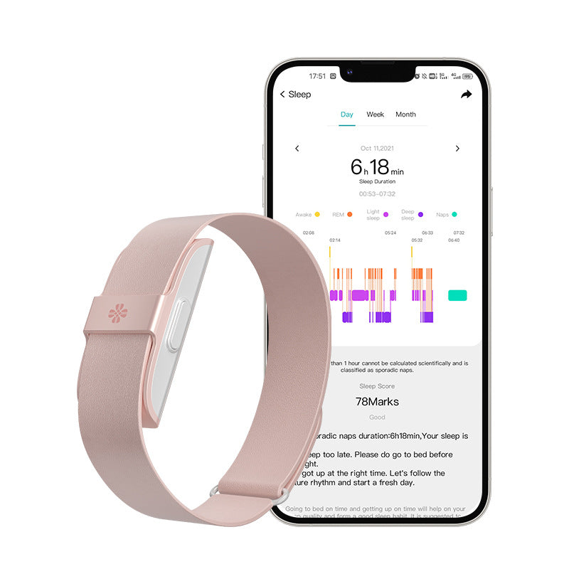 Smart-Armband mit Herzfrequenz- und Temperaturmessung