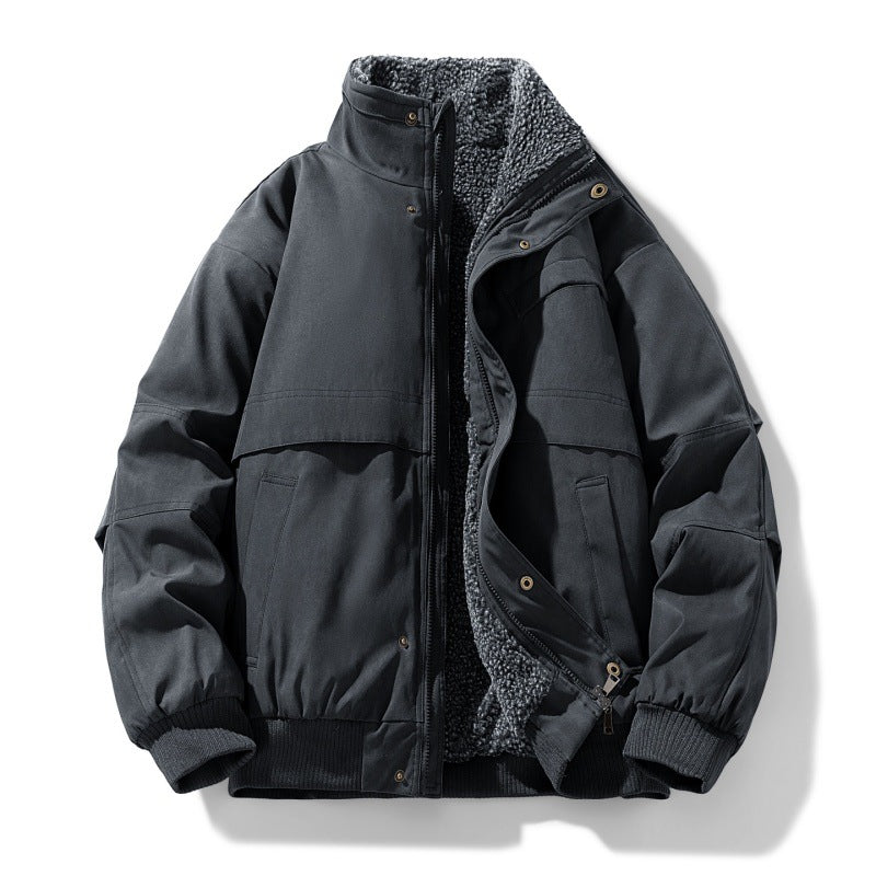 Men's Fleece-Lined Winter Jacket