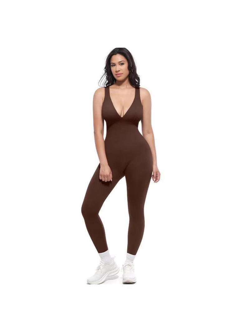 Women's Seamless Yoga Bodysuit