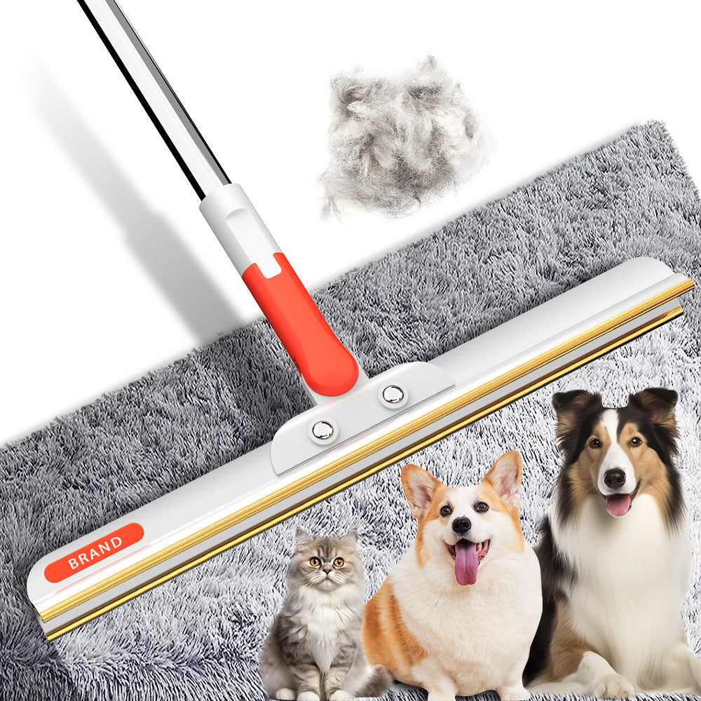 Tierhaarentfernungsbürste mit langem Griff