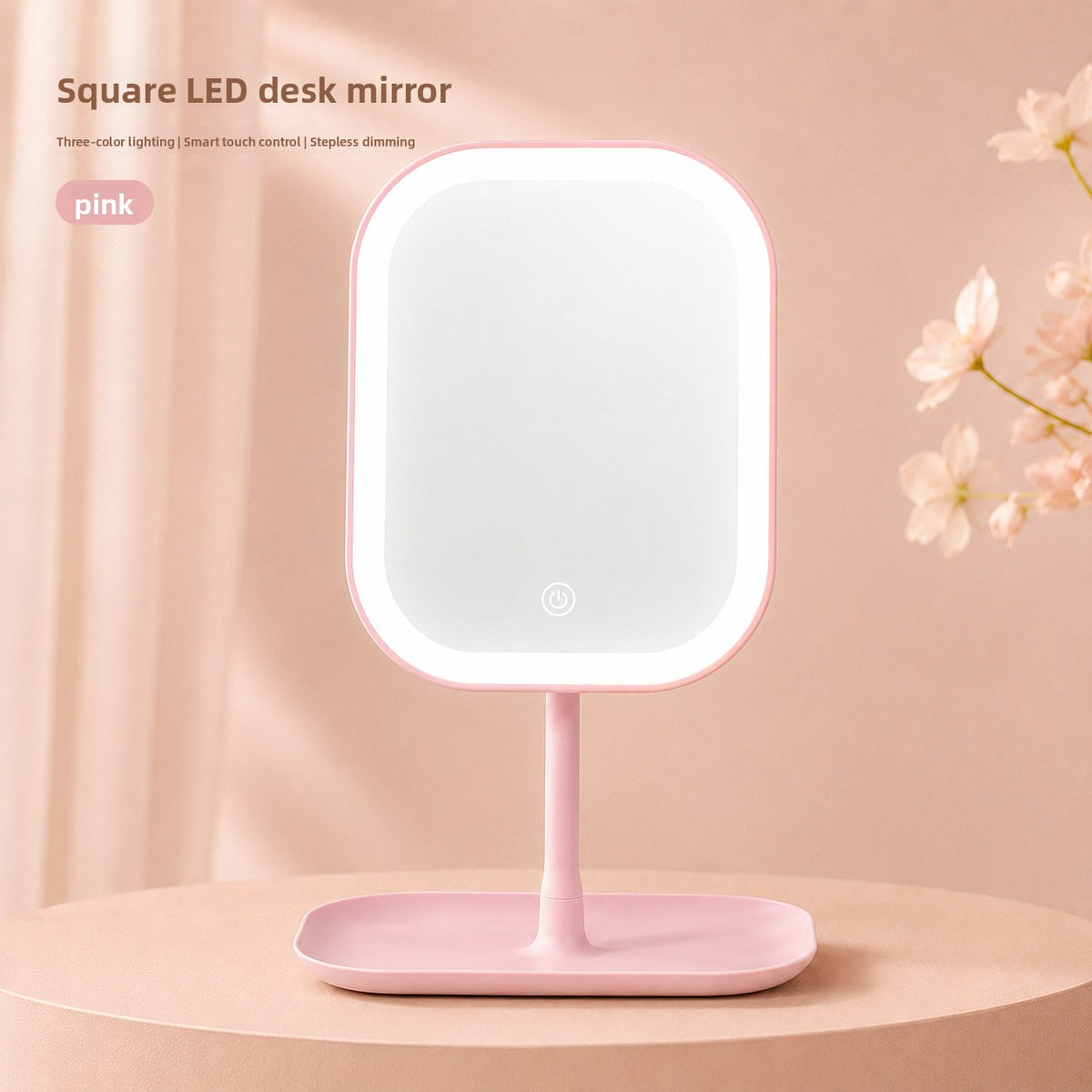 Intelligenter LED-Schminkspiegel für den Tisch