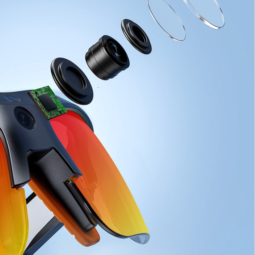 Intelligente Fahrradbrille mit KI und Kamera