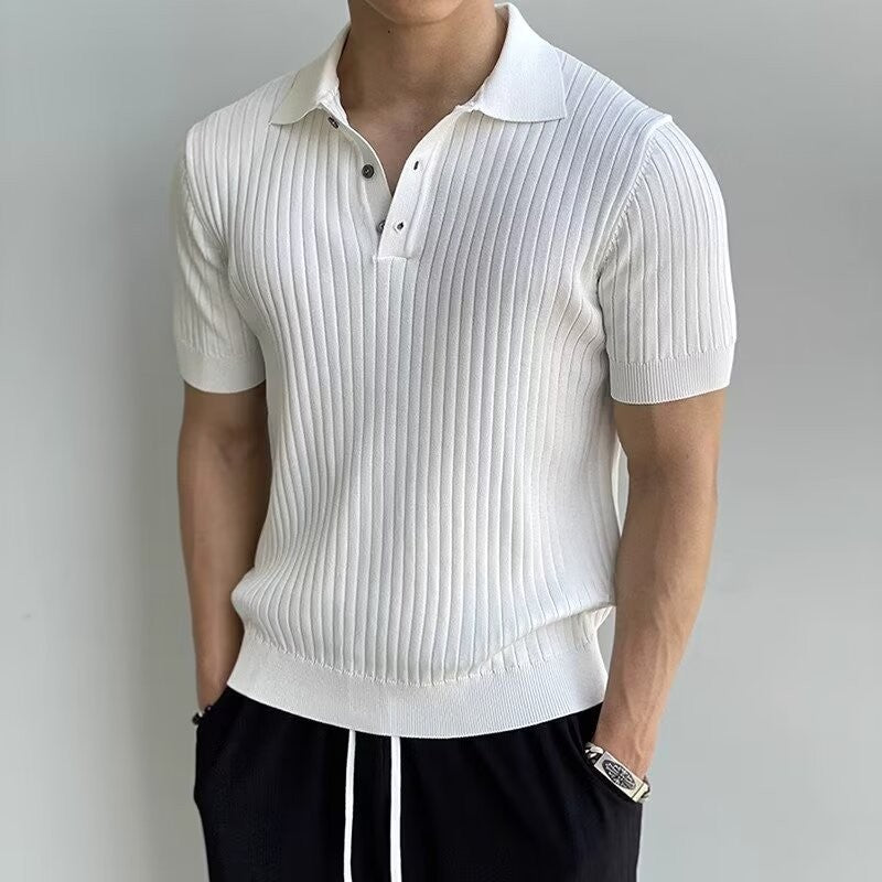 Herren-Poloshirt mit kurzen Ärmeln