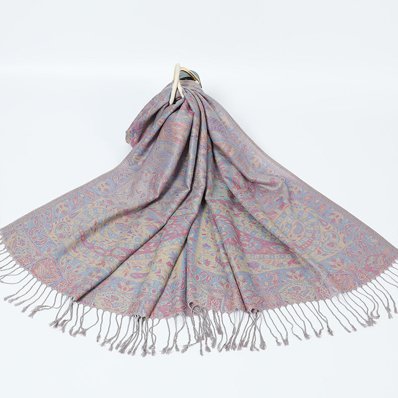 Schal im Vintage-Stil