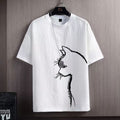 Locker geschnittenes Herren-T-Shirt