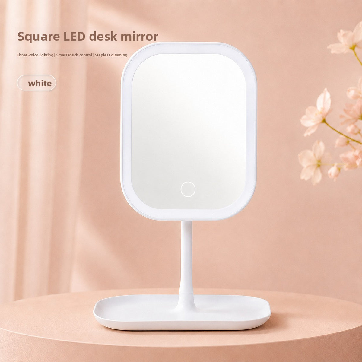 Intelligenter LED-Schminkspiegel für den Tisch