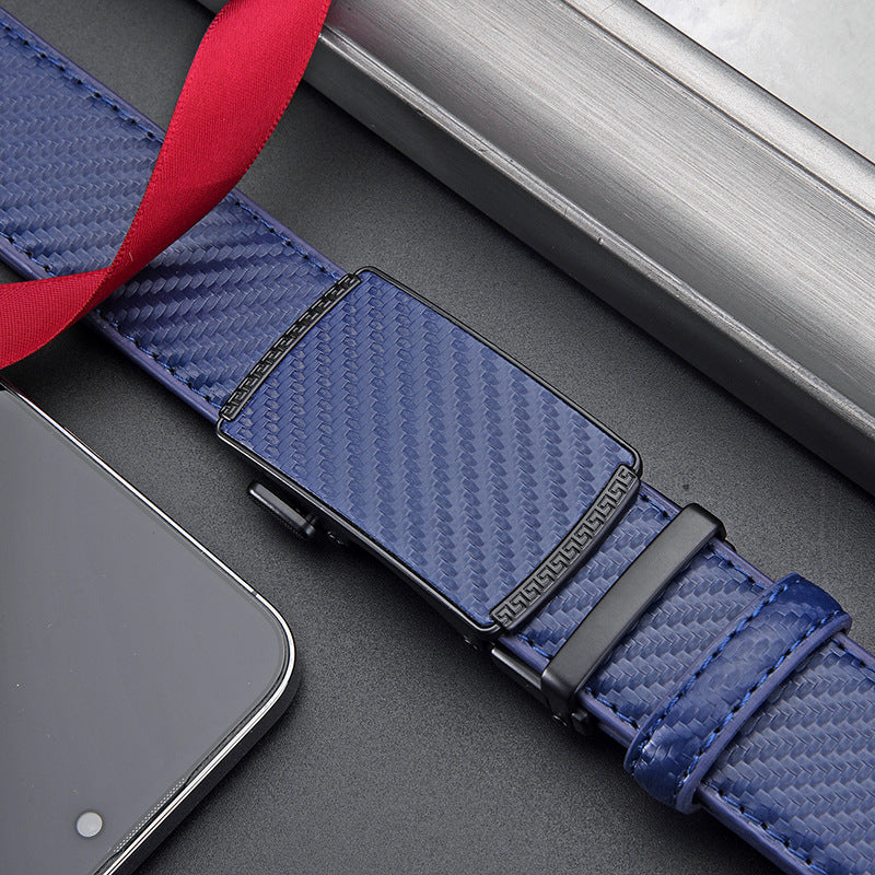 Men's Ratchet Automatic Buckle Belt