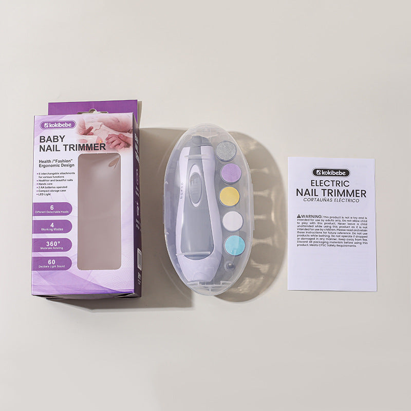 Elektrische Nagelfeile für Babys