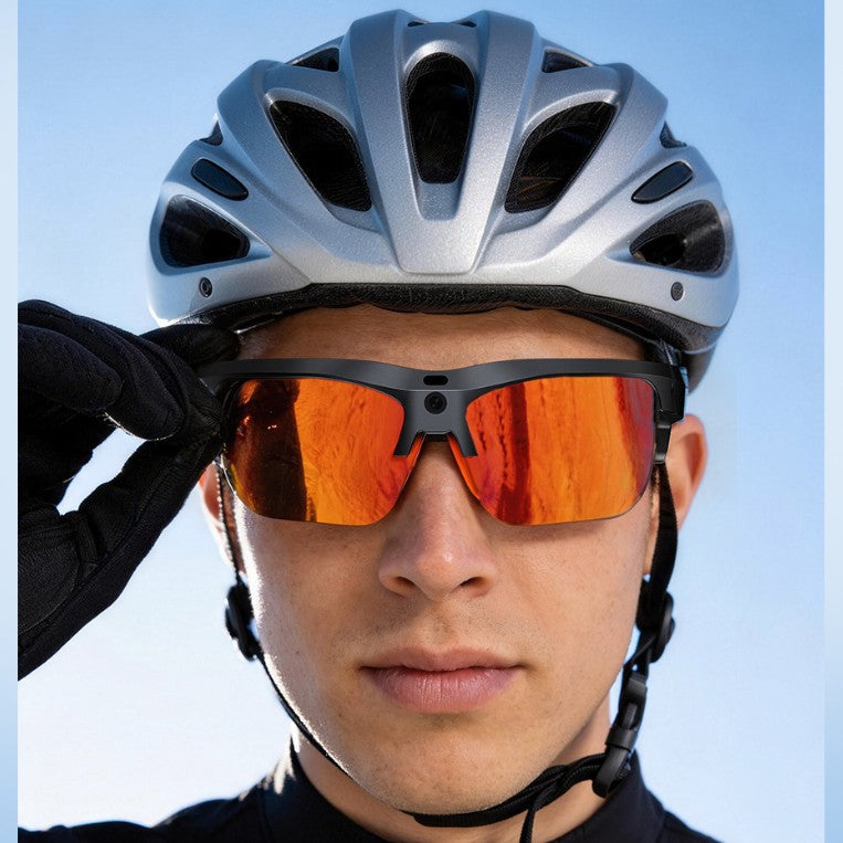 Intelligente Fahrradbrille mit KI und Kamera