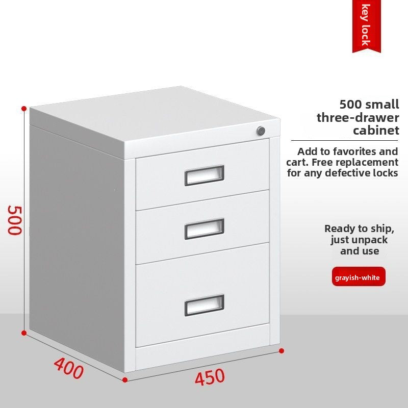 Moderner abschließbarer Büroschrank aus Metall