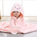 Schnelltrocknender Baby-Badeponcho mit Kapuze