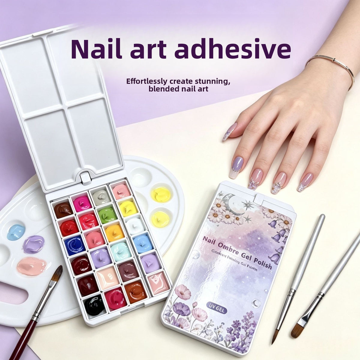 Rotating Flip Cover Gel Nail Polish