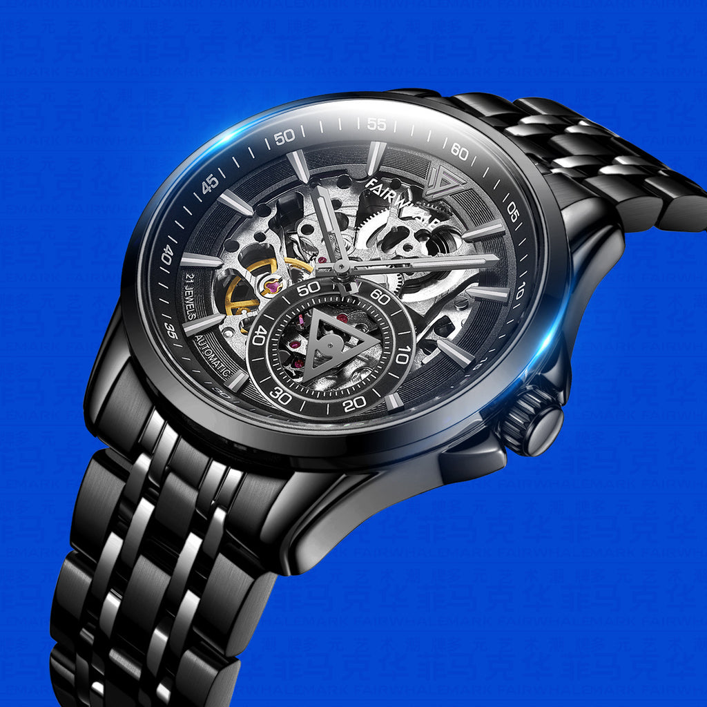 Mechanische Armbanduhr mit Automatikwerk