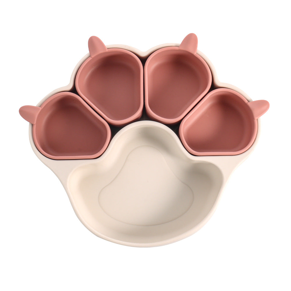 Baby Silicone Divided Plate
