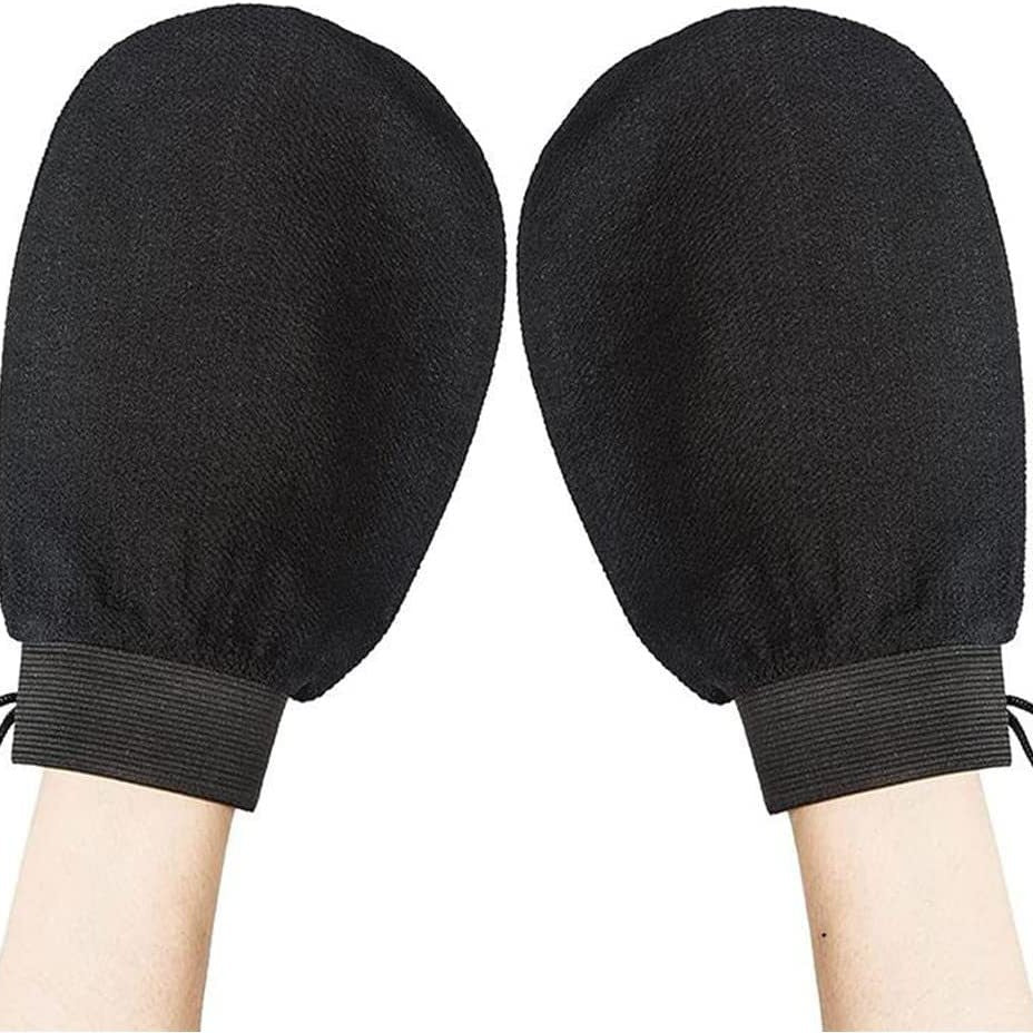 Peelinghandschuhe für Bad und Dusche