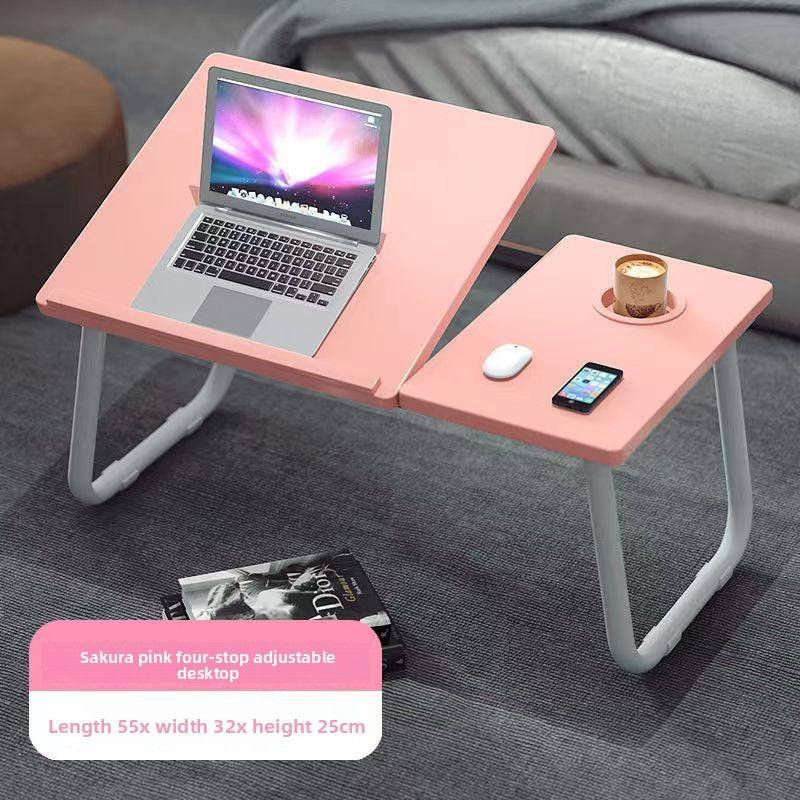 Verstellbarer Laptoptisch mit Getränkehalter