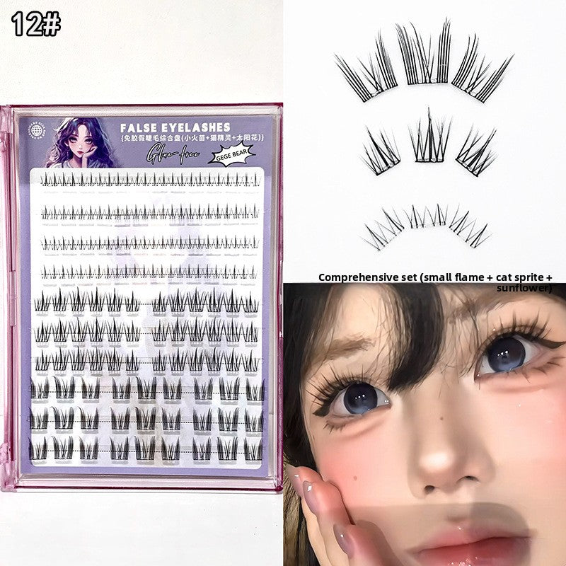 Selbstklebende künstliche Wimpern