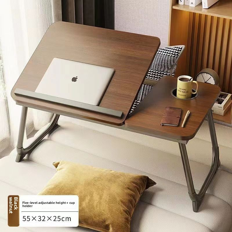 Verstellbarer Laptoptisch mit Getränkehalter