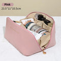 Geräumige Kosmetiktasche in Rosa für Make-up und Pflegeprodukte