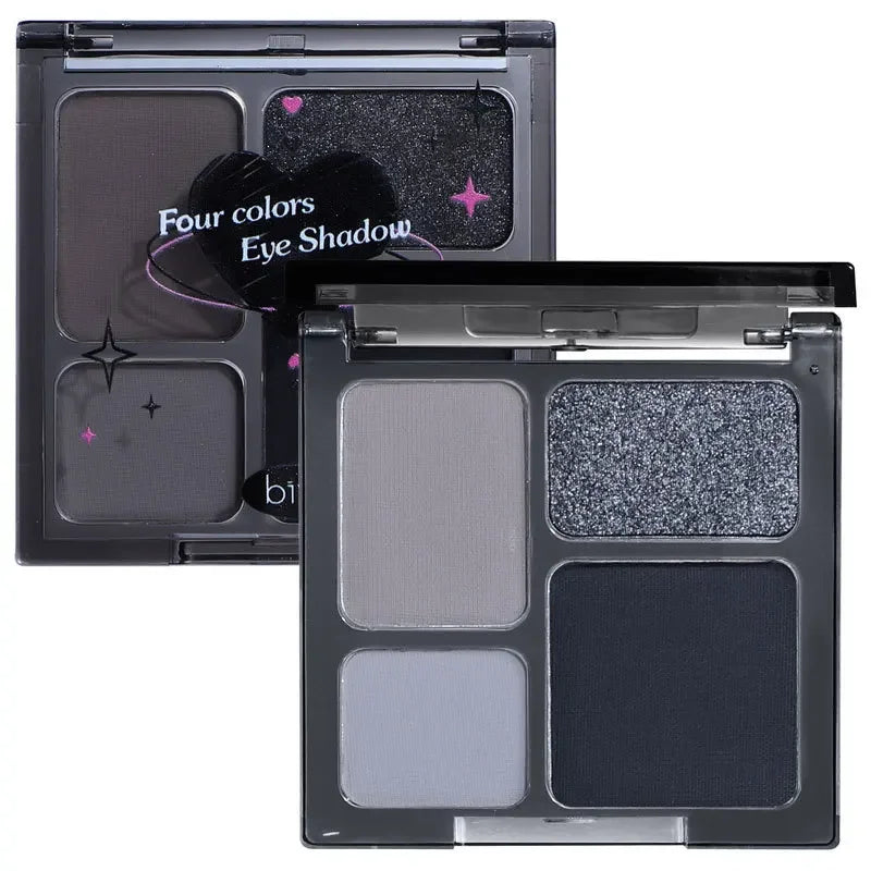 IFANYUO Lidschattenpalette mit 4 Farben für Smokey-Eye-Looks