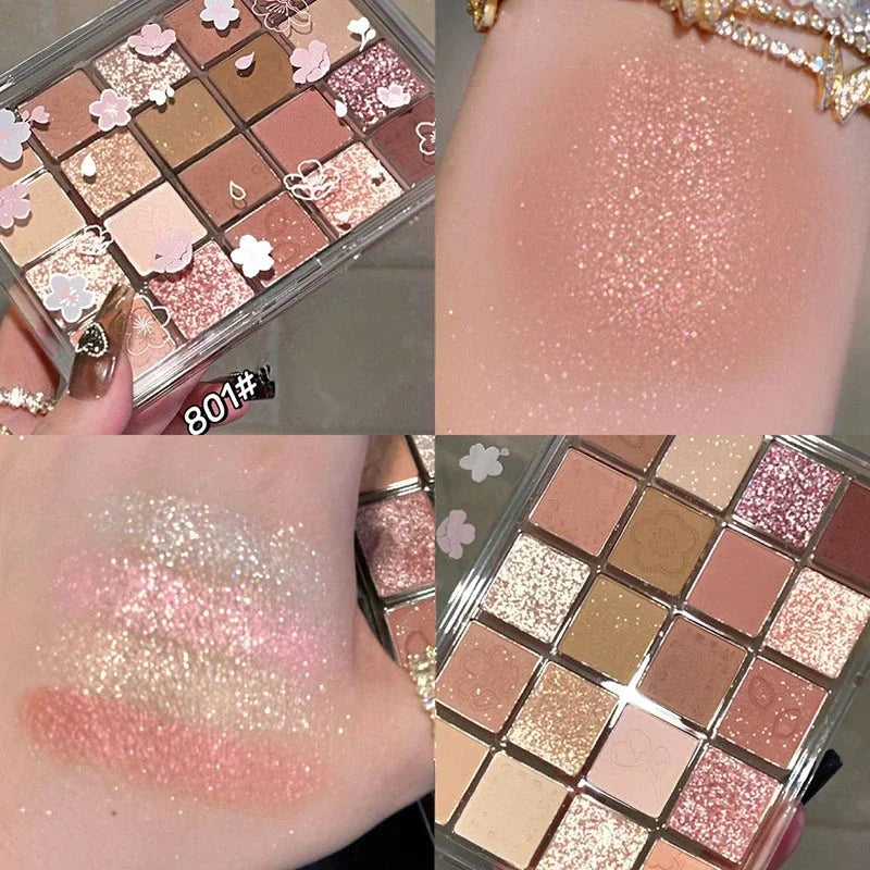 Lidschattenpalette mit 20 Farben – Variante 801