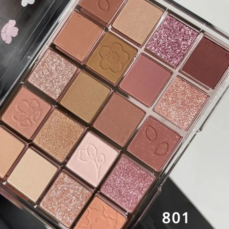Lidschattenpalette mit 20 Farben – Variante 801