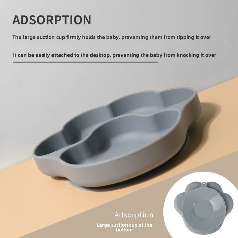 Baby Silicone Divided Plate