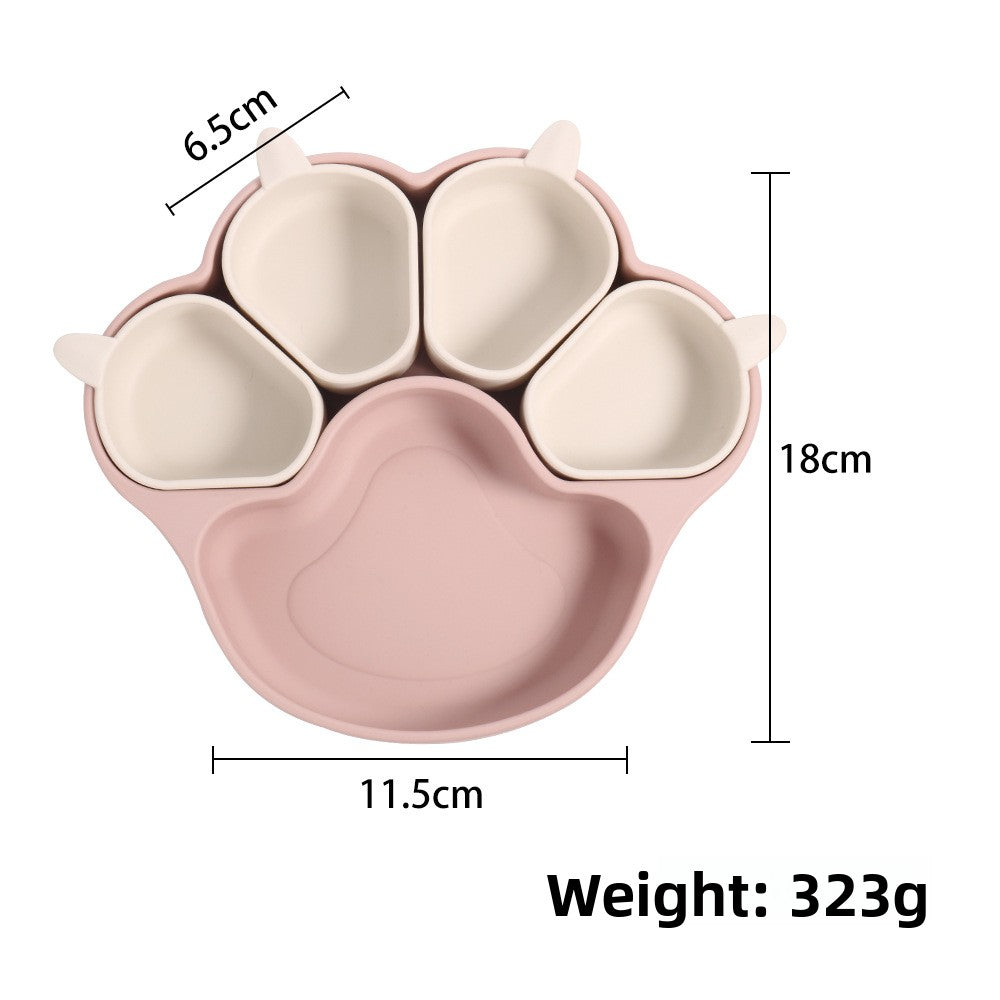 Baby Silicone Divided Plate