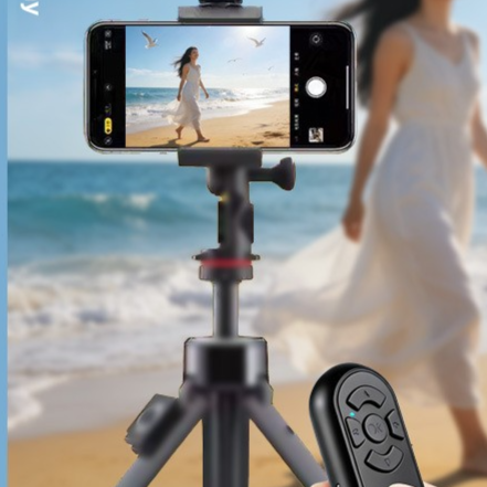Wiederaufladbare Bluetooth-Fernbedienung für Fotos und Videos
