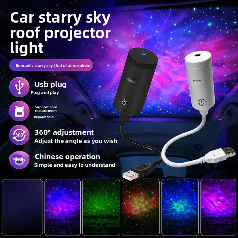Car-Mounted Starry Sky Projection Light