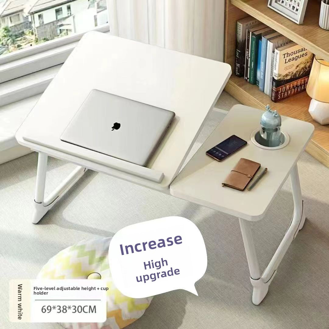 Verstellbarer Laptoptisch mit Getränkehalter